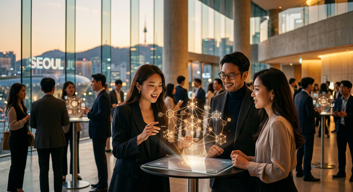 crypto communities connecting in Seoul — Conecte-se com Entusiastas de NFT em Seul e Descubra Oportunidades