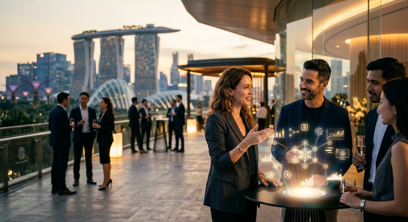 crypto communities connecting in Singapore — Wie verdient man mit Social-to-Earn in Singapur Geld durch Networking?