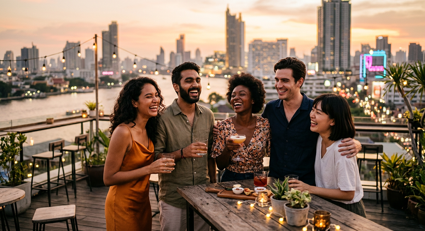 make friends connecting in Bangkok — Como Ganhar Dinheiro com Encontros em Bangkok?