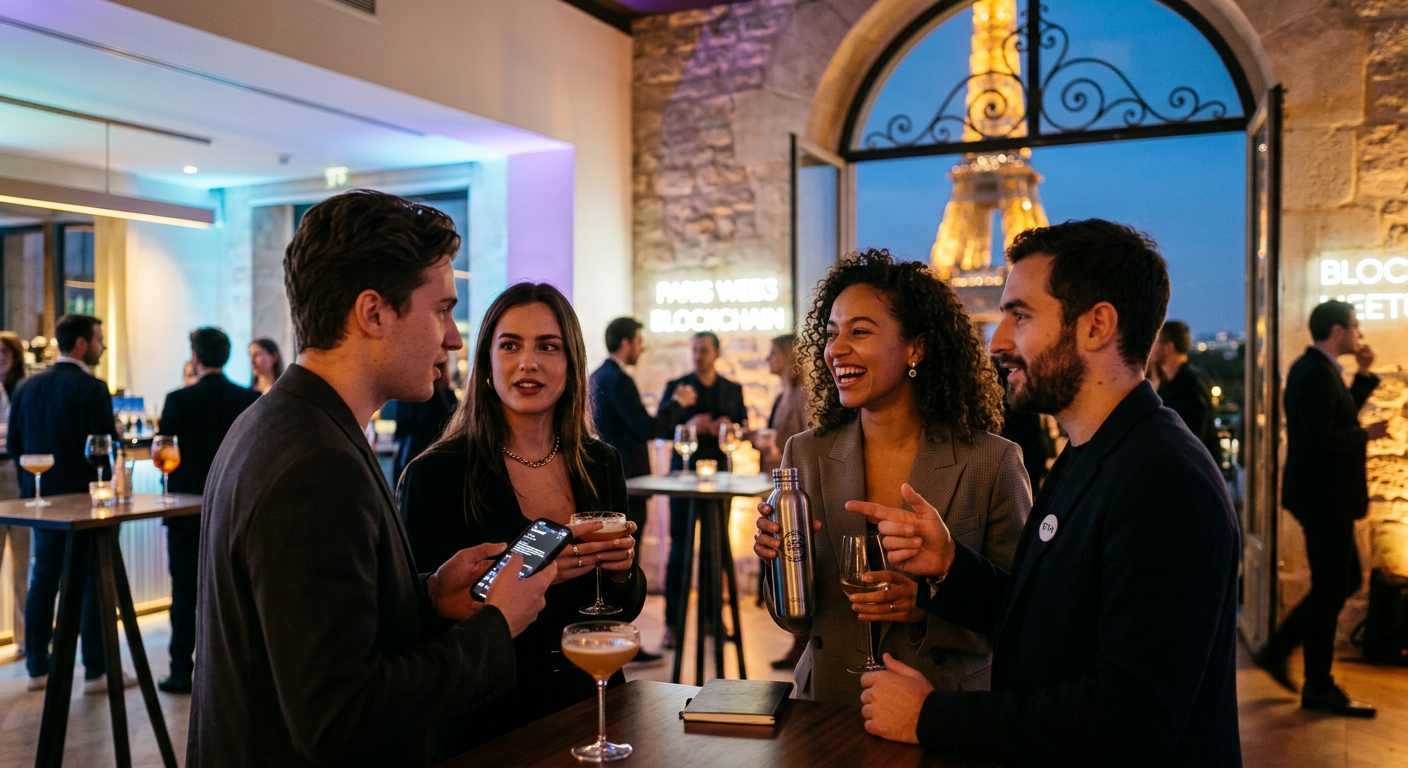nft holders connecting in Paris — ¿Cómo ganar criptomonedas y NFTs conociendo a otros holders en París?