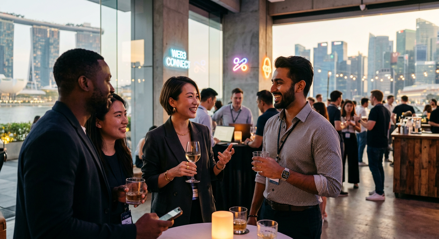 nft holders connecting in Singapore — كيف تربح من لقاءات NFT في سنغافورة؟ اكتشف Social-to-Earn مع Meeet