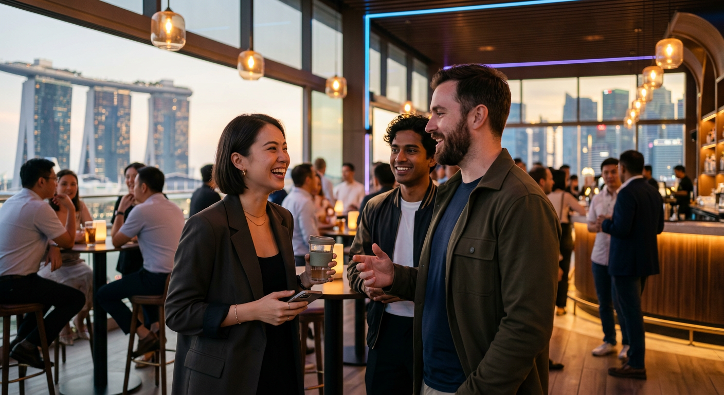 nft holders connecting in Singapore — Desvende o Potencial Social-to-Earn em Singapura: Conecte-se, Conheça e Lucre com Seus NFTs!