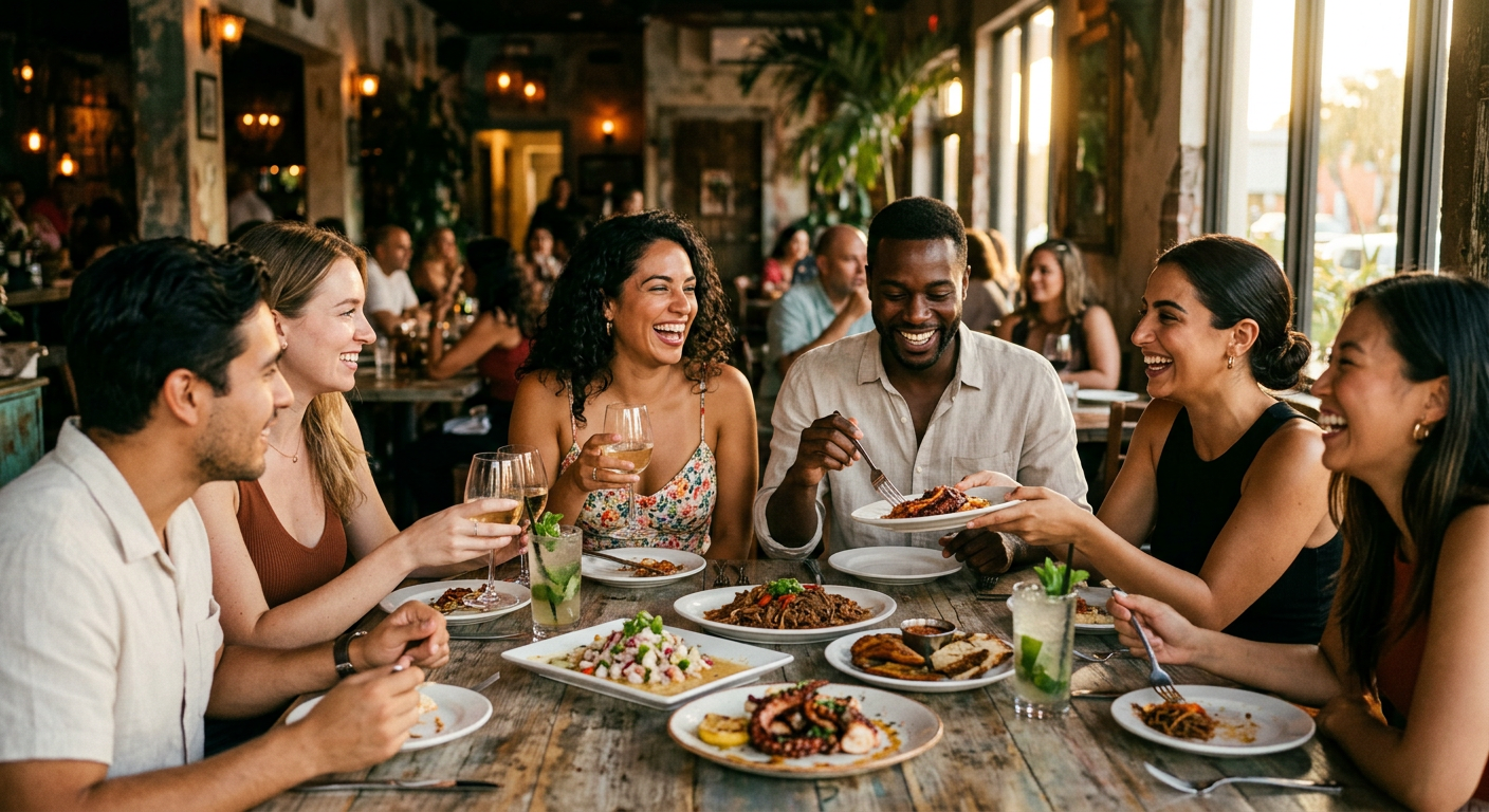 expats connecting in Miami — ¿Cómo Encontrar Amigos y Citas Web3 en Miami?