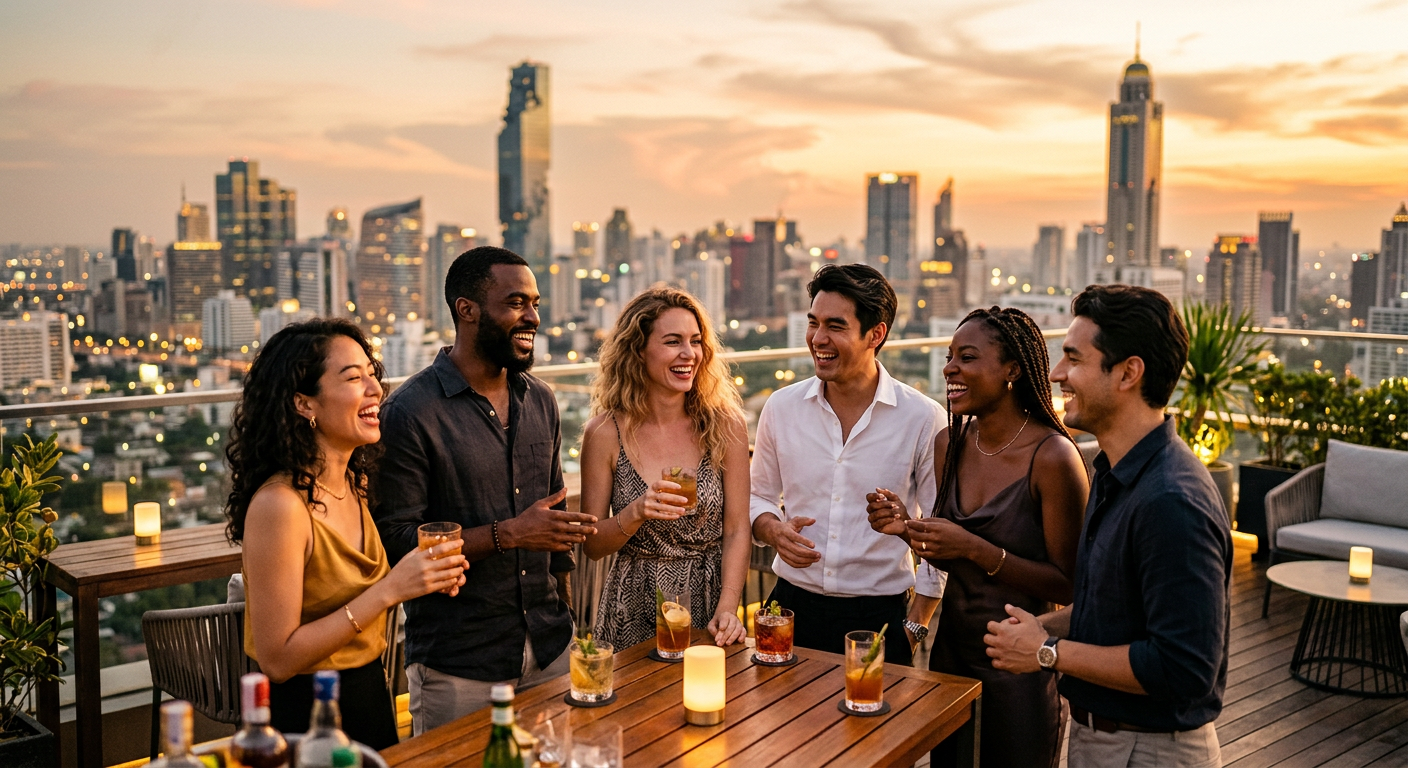 make friends connecting in Bangkok — Descubra Amizades e Conexões Web3 Vibrantes em Bangkok