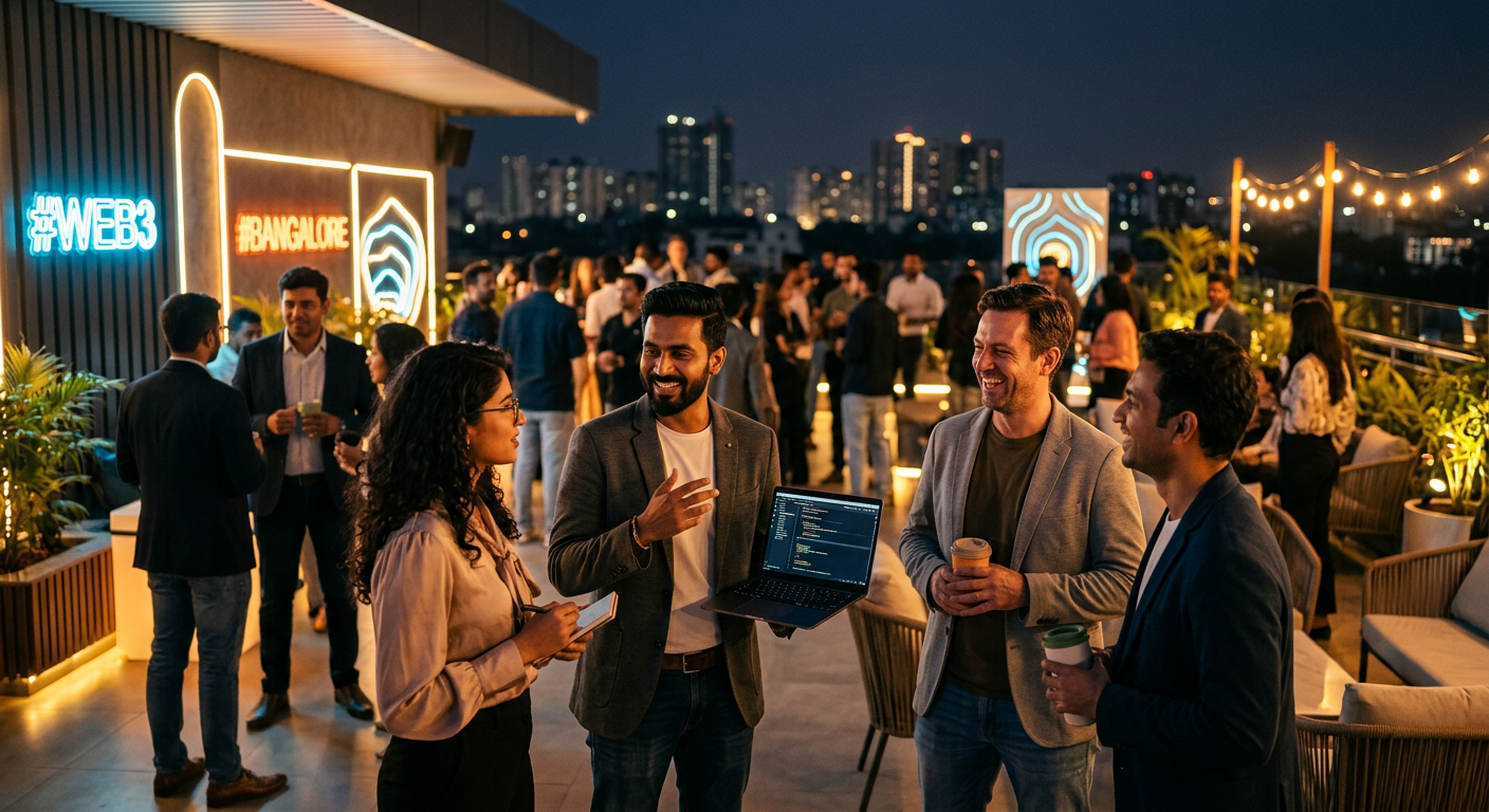 nft holders connecting in Bangalore — Encontre Detentores de NFT em Bangalore: Sua Comunidade Web3 Espera!