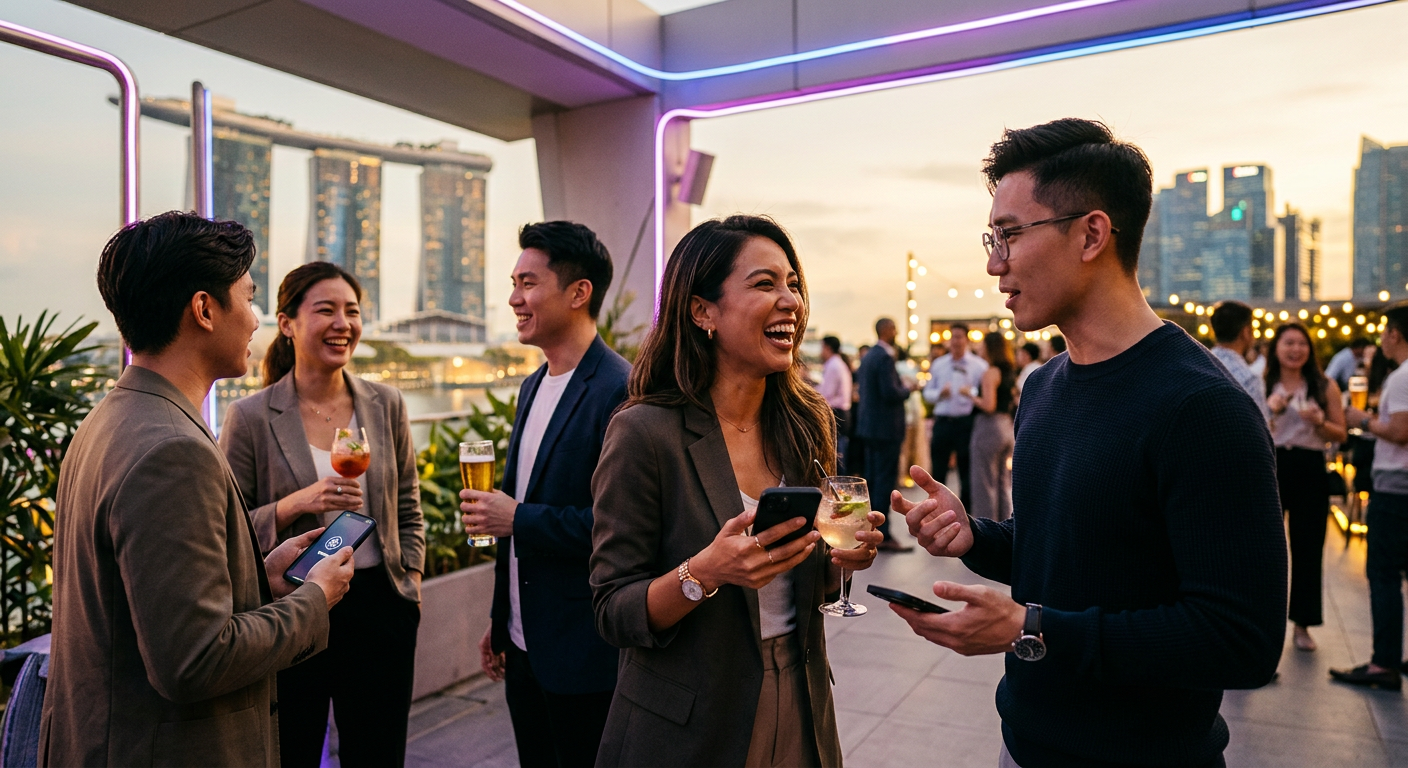 nft holders connecting in Singapore — تواصل مع حاملي NFT ومجتمع Web3 في سنغافورة: رفيقك الأمثل Meeet