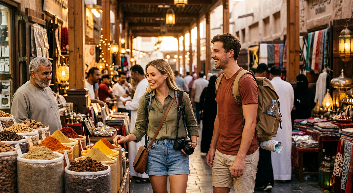 travelers connecting in Dubai — اكتشف عالم Web3 في دبي: تواصل، كوّن صداقات، وابتكر