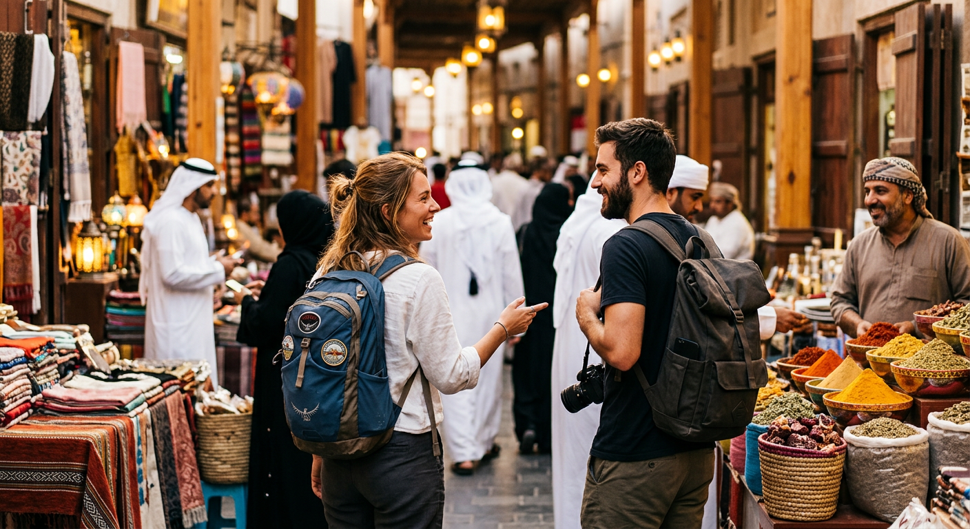 travelers connecting in Dubai — Find Your Tribe: Web3 Dating & Friendship in Dubai