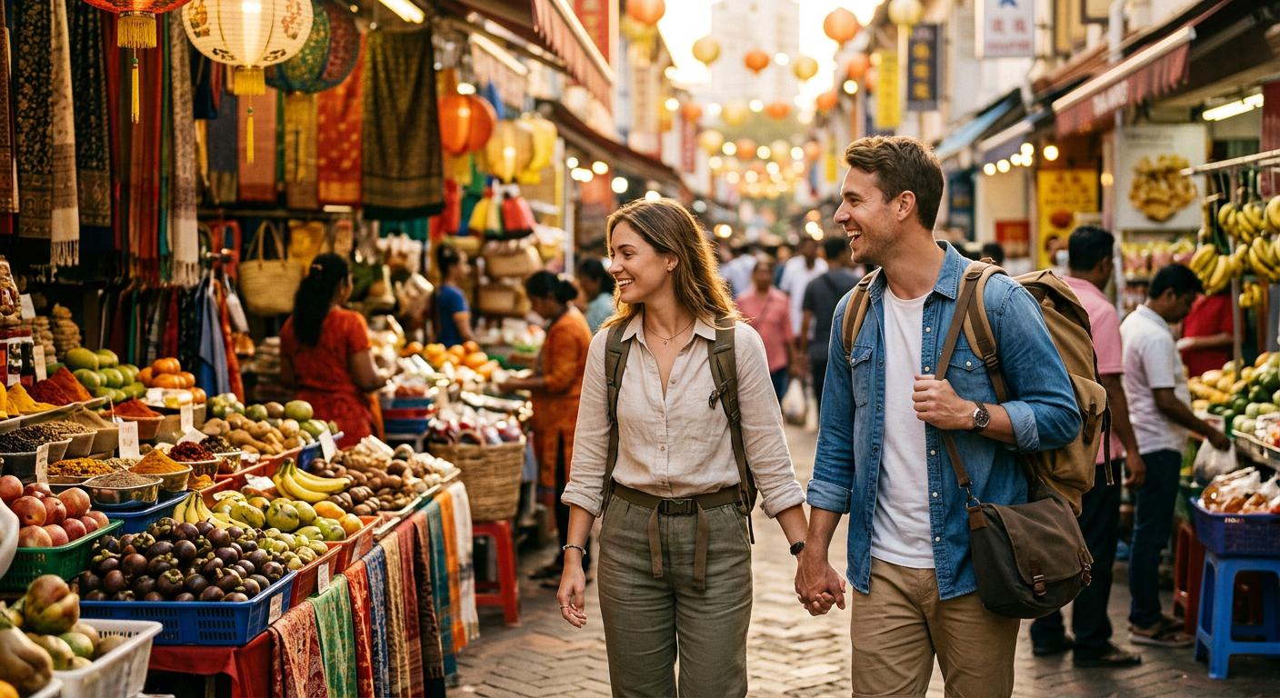travelers connecting in Singapore — Unlocking Web3 Dating & Crypto Friendships in Singapore
